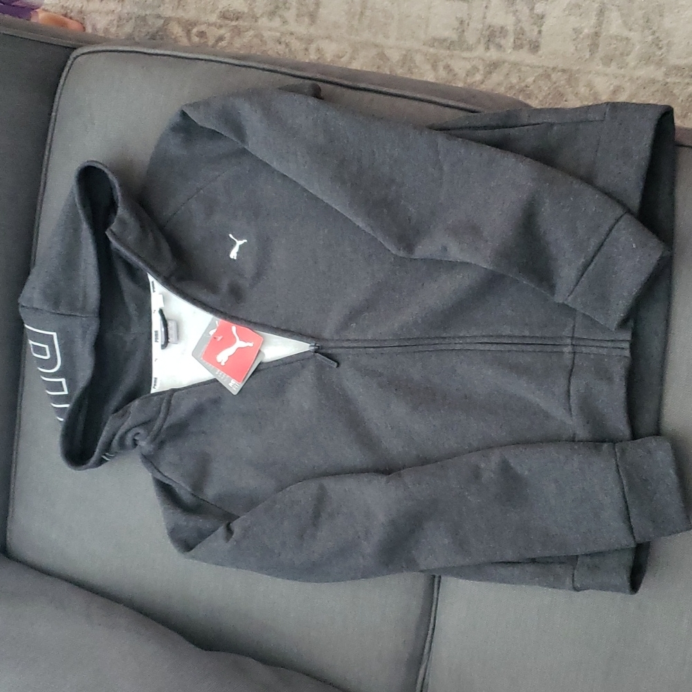 Puma zip up sweater